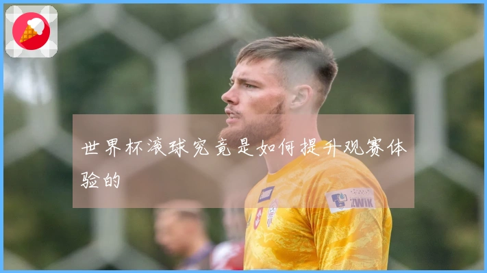 世界杯滚球究竟是如何提升观赛体验的